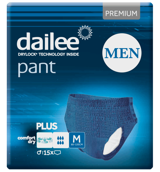 Dailee Pant Premium Men Plus M, 90 Stück