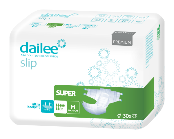 Dailee Slip Premium Super M, 30 Stück