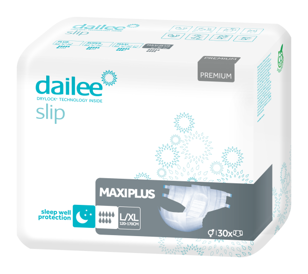 Dailee Slip Premium Maxi Plus L/XL, 120 Stück