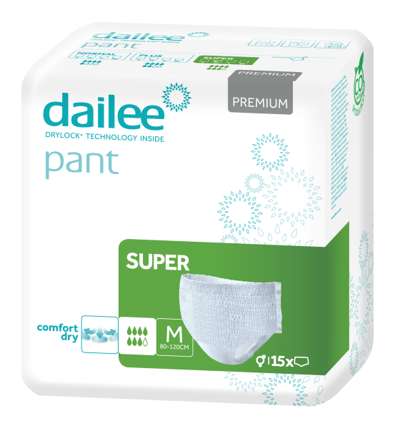 Dailee Pant Premium Super M, 15 Stück