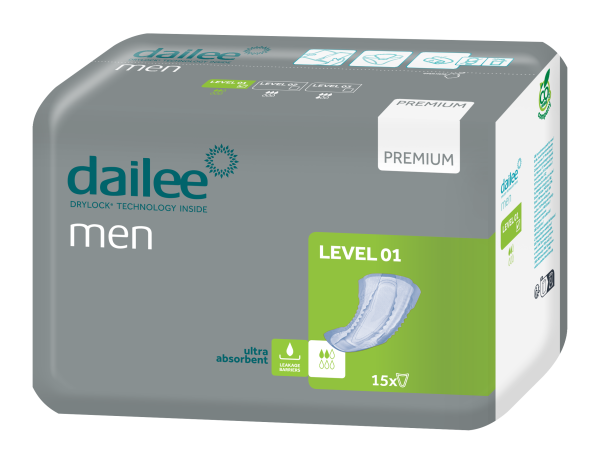 Dailee Men Premium Level 1, 15 Stück