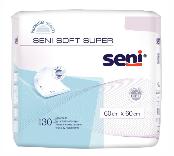 Seni Soft Super 60x60cm, 30 Stück