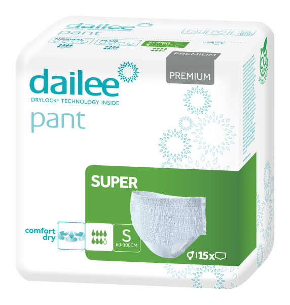 Dailee Pant Premium Super S, 15 Stück
